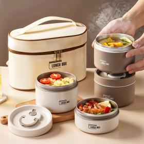  حافظة طعام حرارية 4 طبقات قابلة للاستخدام في الميكروويف